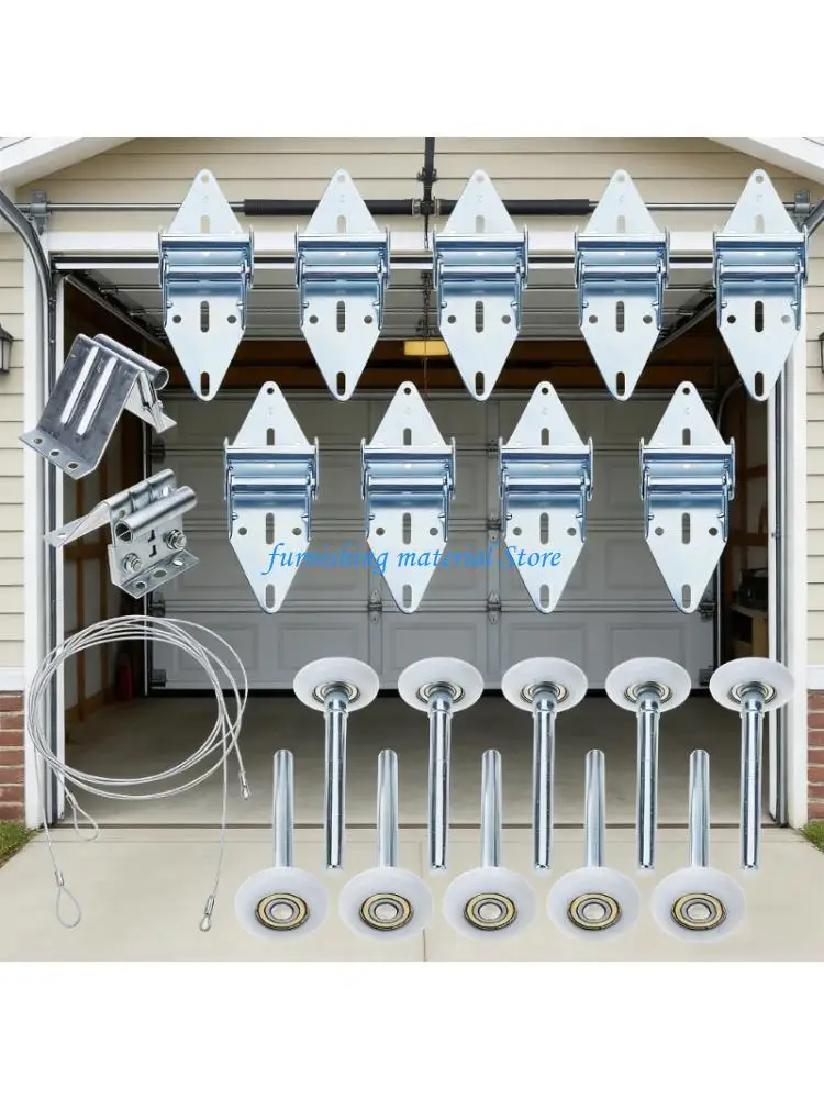 

Y5GD Garage Door Maintenance Set Contains Defensive Parts And Low Noise Rollers