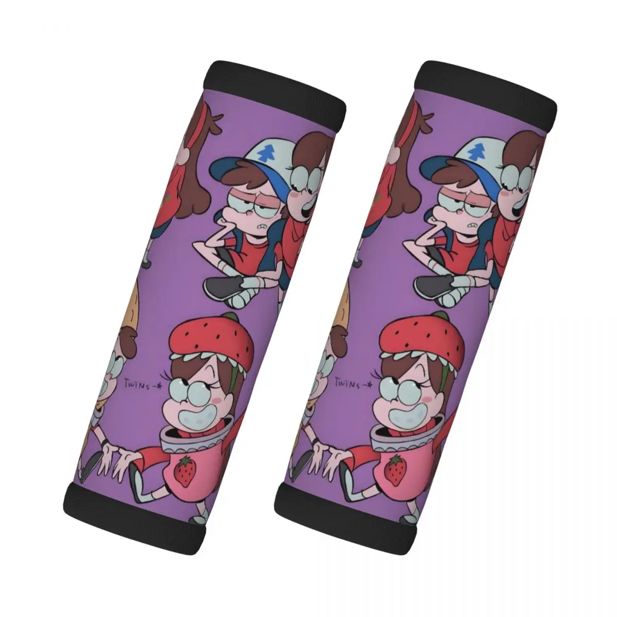 

Пользовательские забавные аниме Gravity Falls ручка крышка для дверных ручек чемоданов дорожные аксессуары