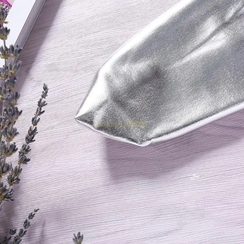 

31BF Женские гольфы выше колена Брюки из искусственной кожи Повседневные длинные колготки выше колена