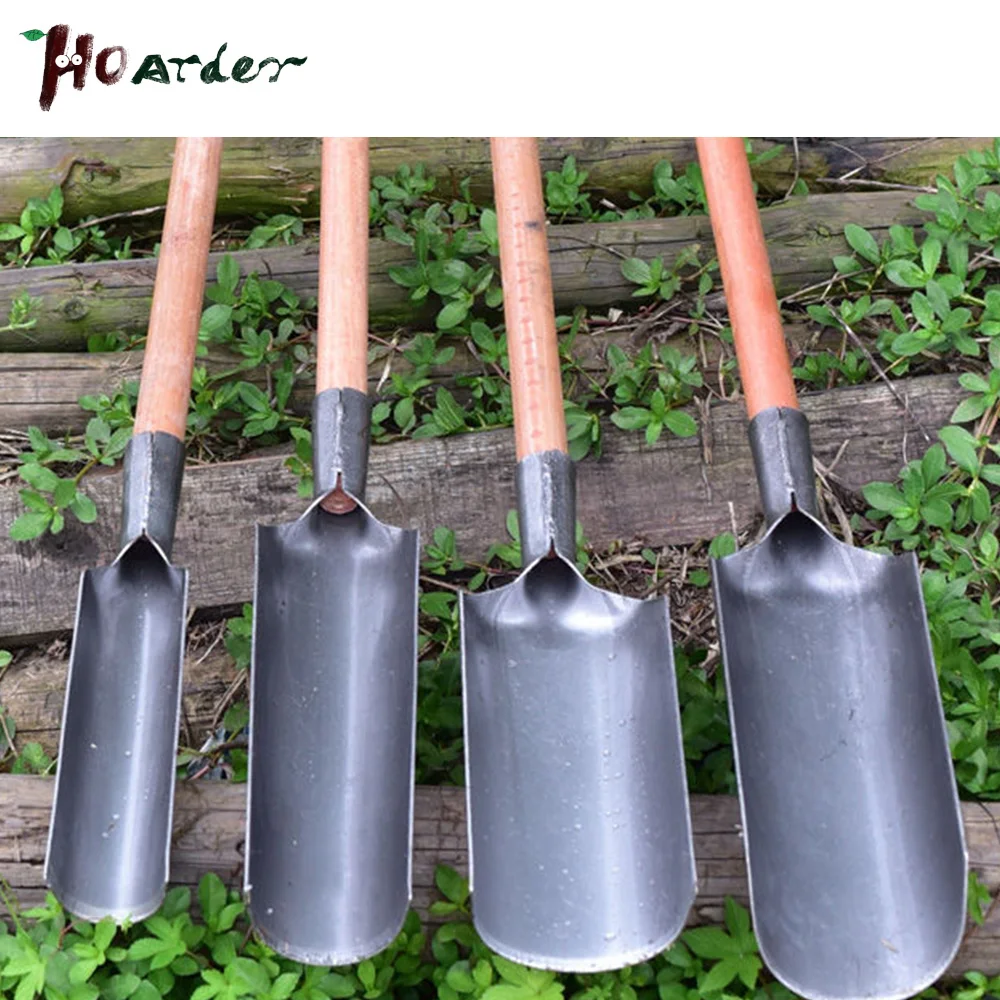 Hand-Forged Pit Digging Artifact Tool for Digging Electric Pole Hole Shovel Soil Sample Barrel Tree Digging Hole Shovel