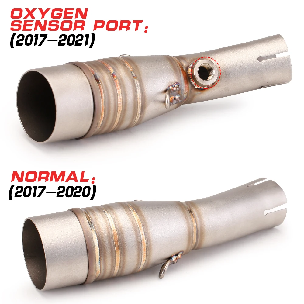 For Yamaha X-MAX xmax300 2017-2020 2021 motorcycle Exhaust System Modified Slip on Middle Link Pipe Connect 51mm Exhaust Muffler