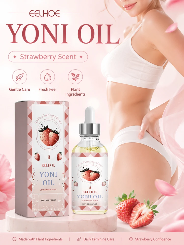 aceite-Intimo-con-aroma-a-fresa-para-el-cuidado-femenino-ingredientes-vegetales-hidratacion-suave-cuidado-corporal-sensacion-fresca-cuidado-diario