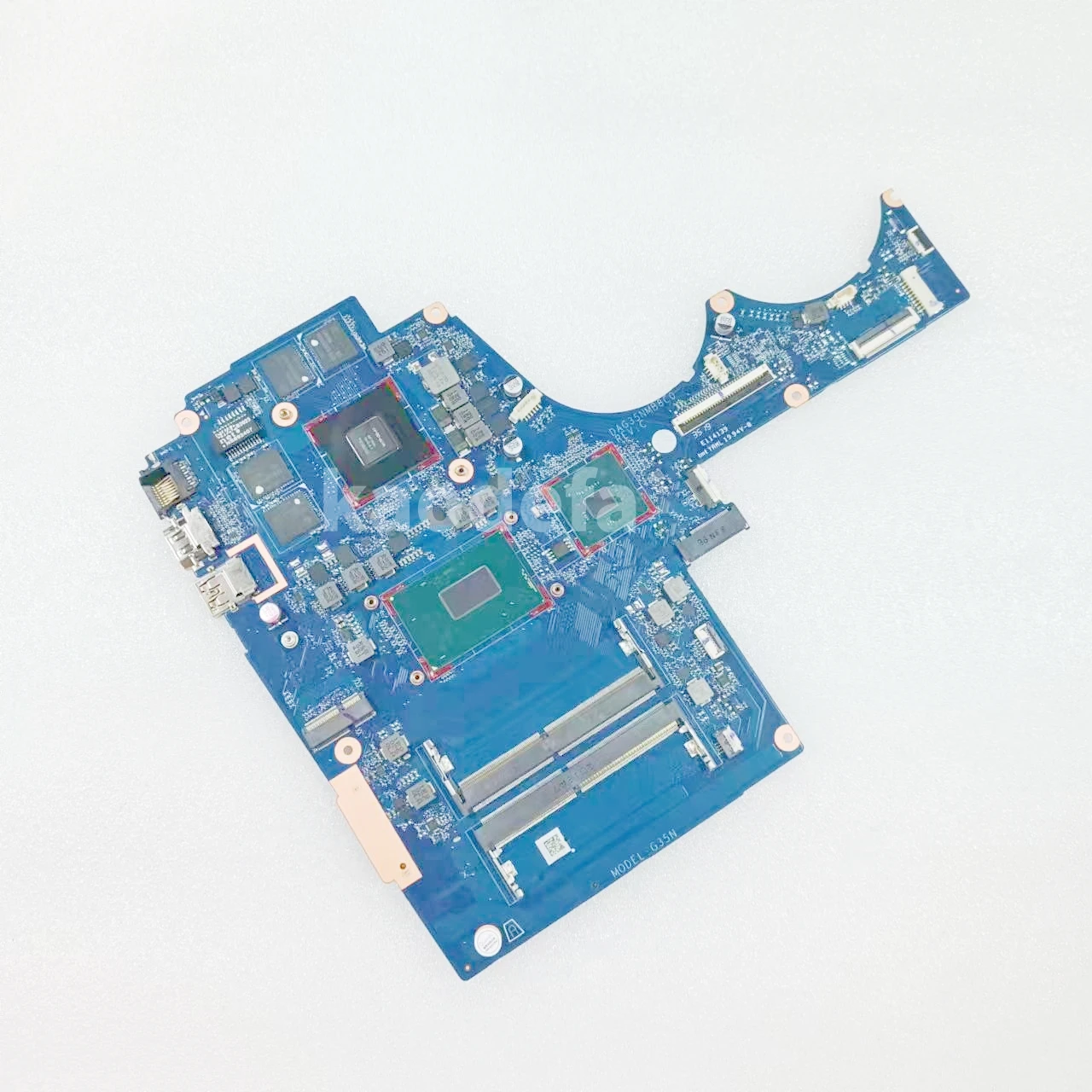 Placa-mãe portátil para HP Pavilion, DAG35NMB8C0, 15-BC, 15-AX, CPU, I5-8300H, I7-8750H, GPU: N17P-G0-A1, GTX1050, 4G, 100% teste OK