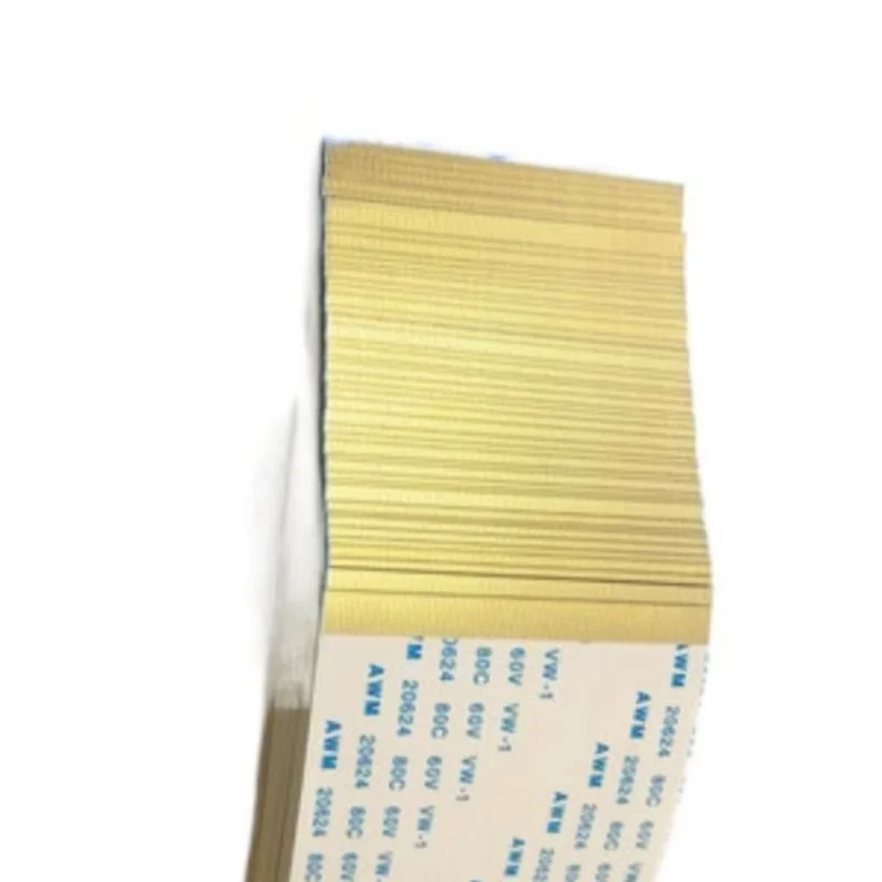 Gold-Plated FFC FPC Flat Flexible Cable AWM 20706 105C 60V VW-1 0.5MM Pitch Type-A 4P/6/8/10/12/14/16/20/26/30/40/45/50/54/60Pin