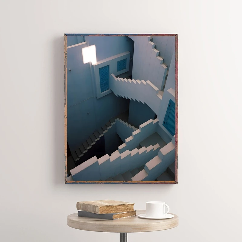 Motel Nights Abstract Classic Paisaje Poster Albuquerque Print Canvas Painting Wall Art Picture for Modern Room Home Decoration