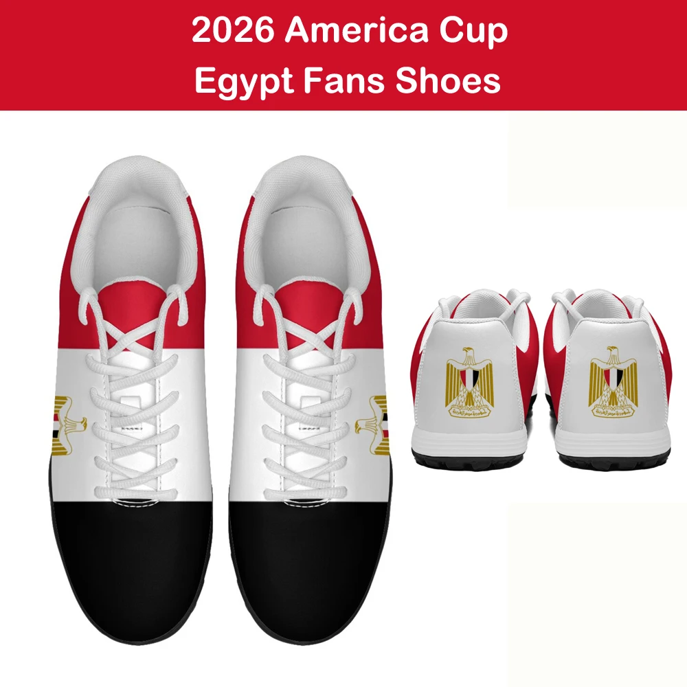 2026 America Cup Custom Print Fans Soccer Shoes Football sneakers Morroco, Senegal, Algeria, Egypt Africa Country Flag Designs view 4