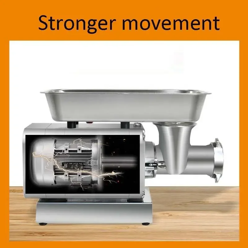 Multi-Function Electric Meat Grinder Stainless Steel Blade Sausage Stuffer Stuffing Machine for Food Processing