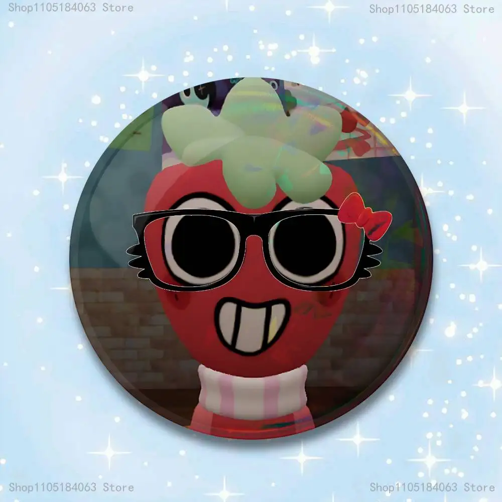 Sprout D-Dandys W-World Badges 25 32 44 58 75 mm Round Cosplay Pin Bag Decor Fans Collect Friends Gifts Brooch Souvenir