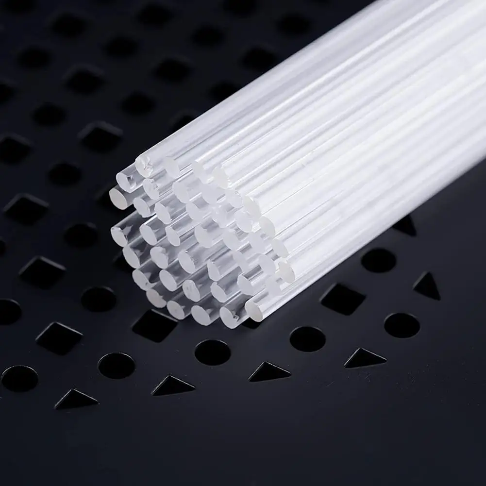 Straightening Plant Sticks Flexible Acrylic Plant Stakes for Garden Support Durable Orchid Stakes Stretchable Indoor Outdoor