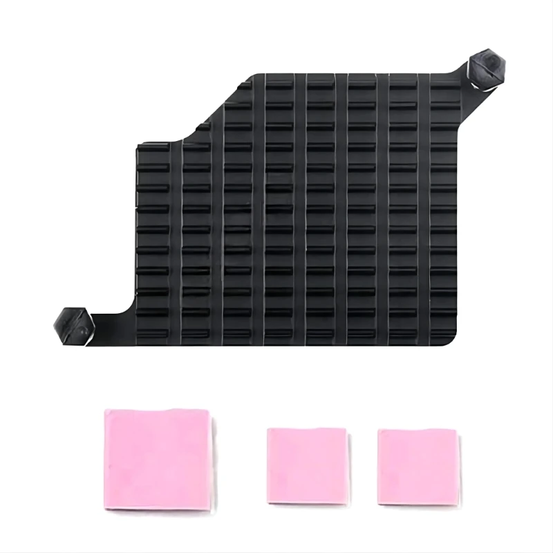 Heatsink For RPI 5 Dedicated Metal Passive Cooling Pad Heat Sink Heat Conduction Pad Efficient Cooling Radiator Heatsink for RPI