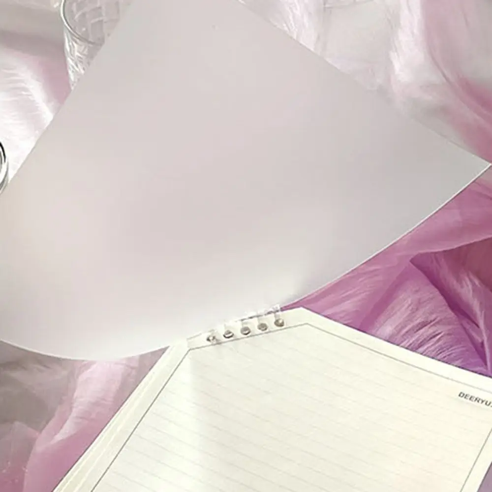 Portable A5/B5 Loose-leaf Notebook Replacable Stationery Binder Notebook Office/School Line Inside Paper Spiral Bound Notebook