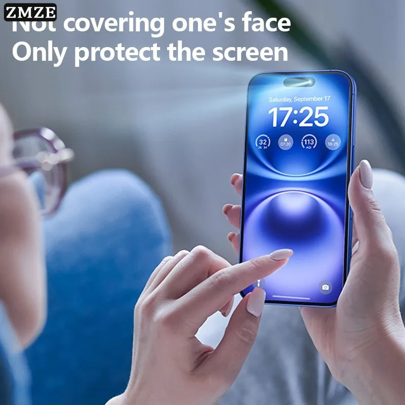 

2 Pcs Matte Tempered Glass Film for iPhone 17 Pro 17 Series Front Screen Protector Film for iPhone 17E 17 Pro Max Tempered Film