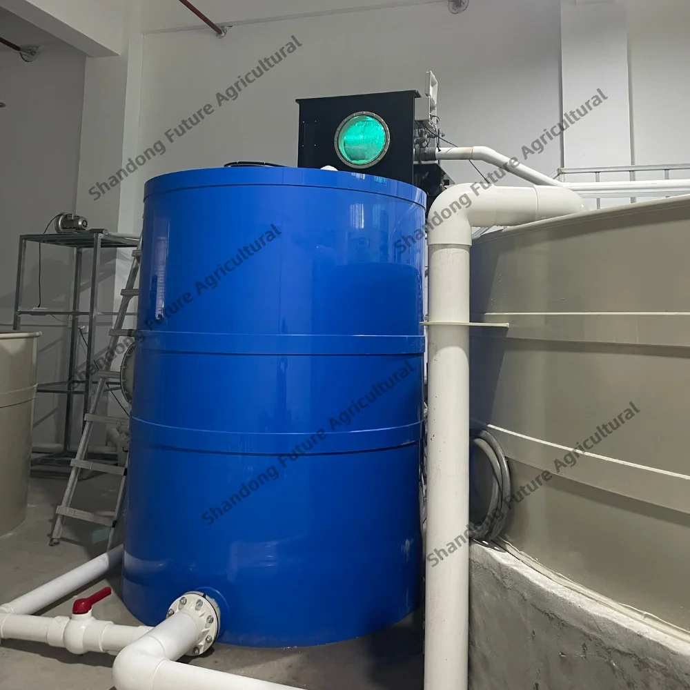 AIROW Polypropylene pp square Fish tank Aquaculture Rectangular Ras System Aquaculture Equipment Bio Filter tank