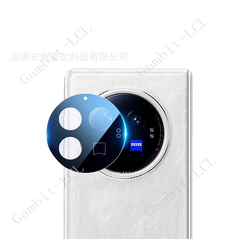 

2PCS 3D Black Camera Lens Film For Vivo X Fold3 8.03" VivoXFold3 Fold3Pro Fold 3 Pro Original Tempered Glass Protector Cover