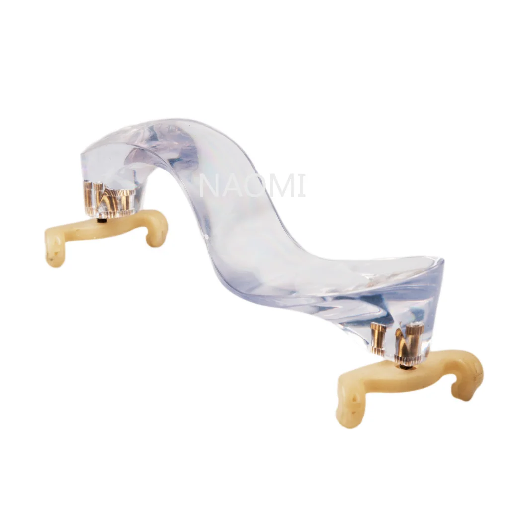 NAOMI Crystal Shoulder Rest 3/4 4/4  Crystal Violin Shoulder Rest For 4/4 3/4 Violin Parts & Accessories NEW