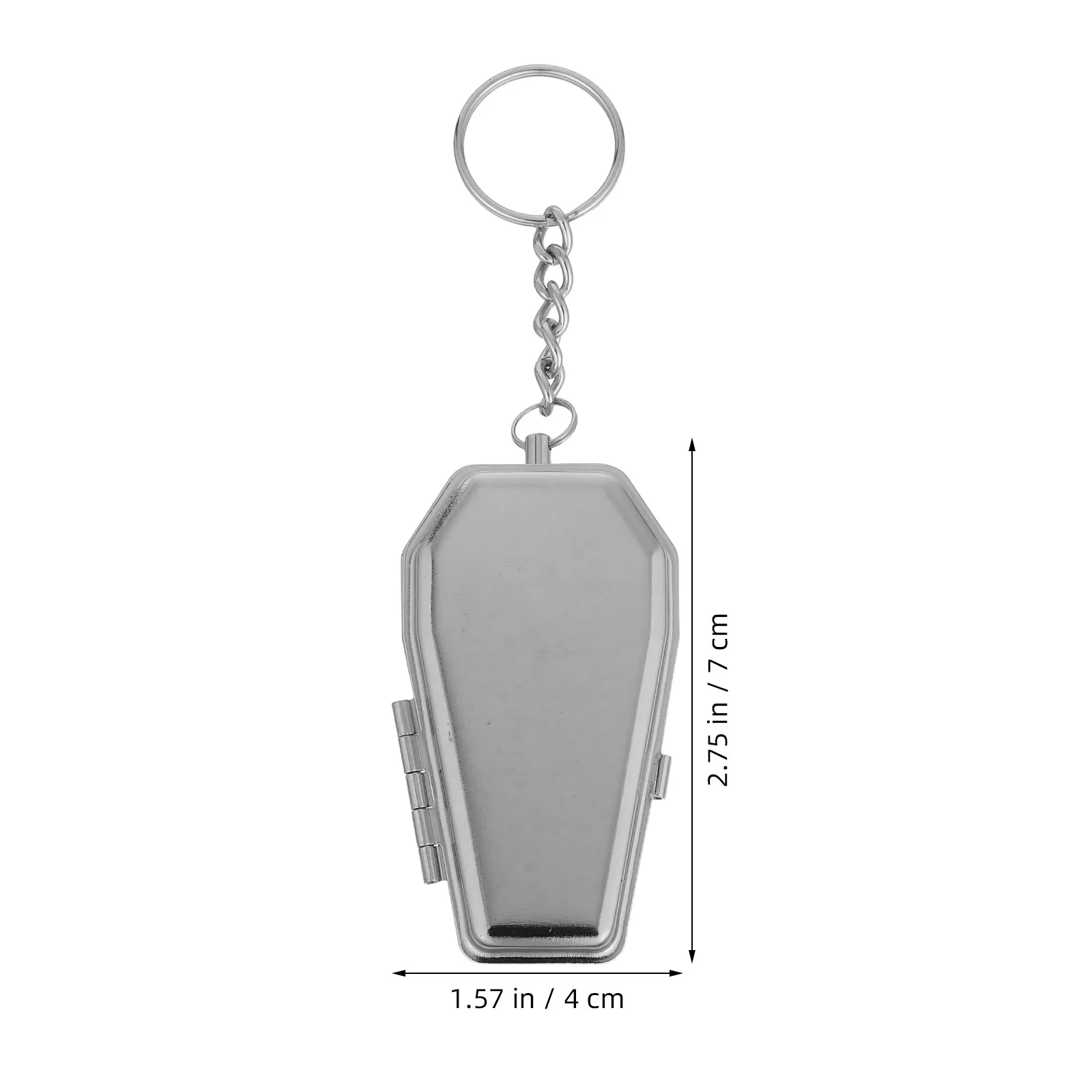 Ornaments Ashtray Coffin Cigarette Key Ring Chain Shaped Keychain Keychains Casket