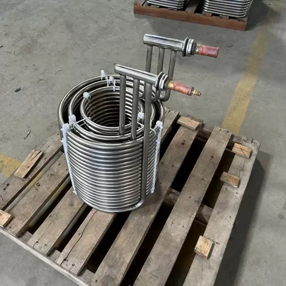 Titanium Tube & 304/316L Stainless Steel Coil Elbow Evaporator - Evaporation Heat Exchanger