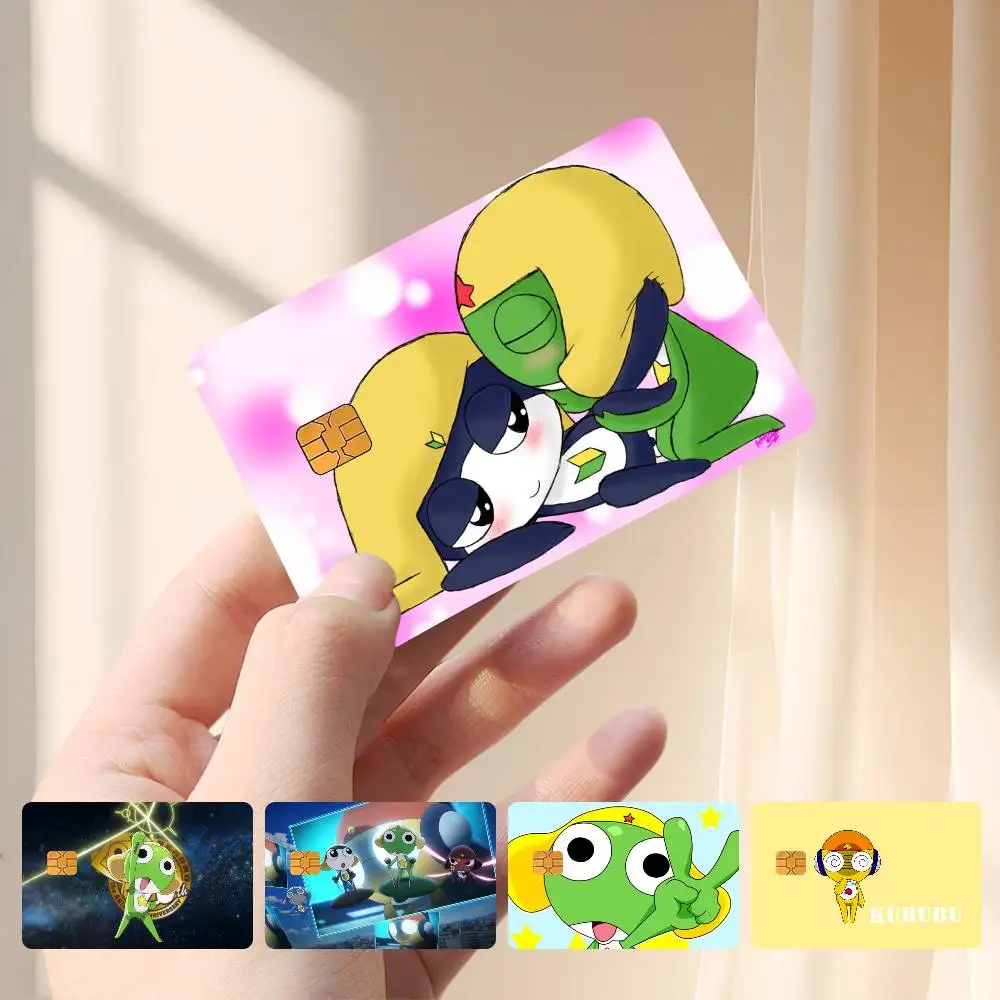 Cute K-Keroro Card Stickers Credit Card Protector Stickers Resist Scratches And Abrasions
