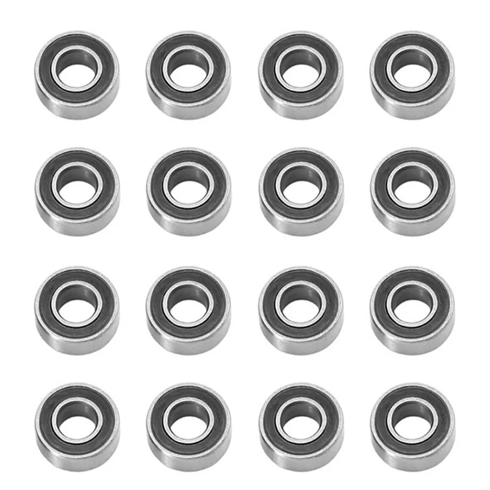 High Performance Bearing Set 16pcs for RC Off Road Cars Specifically Made for TAMIYA 1/10 Vehicles with Superior Durability