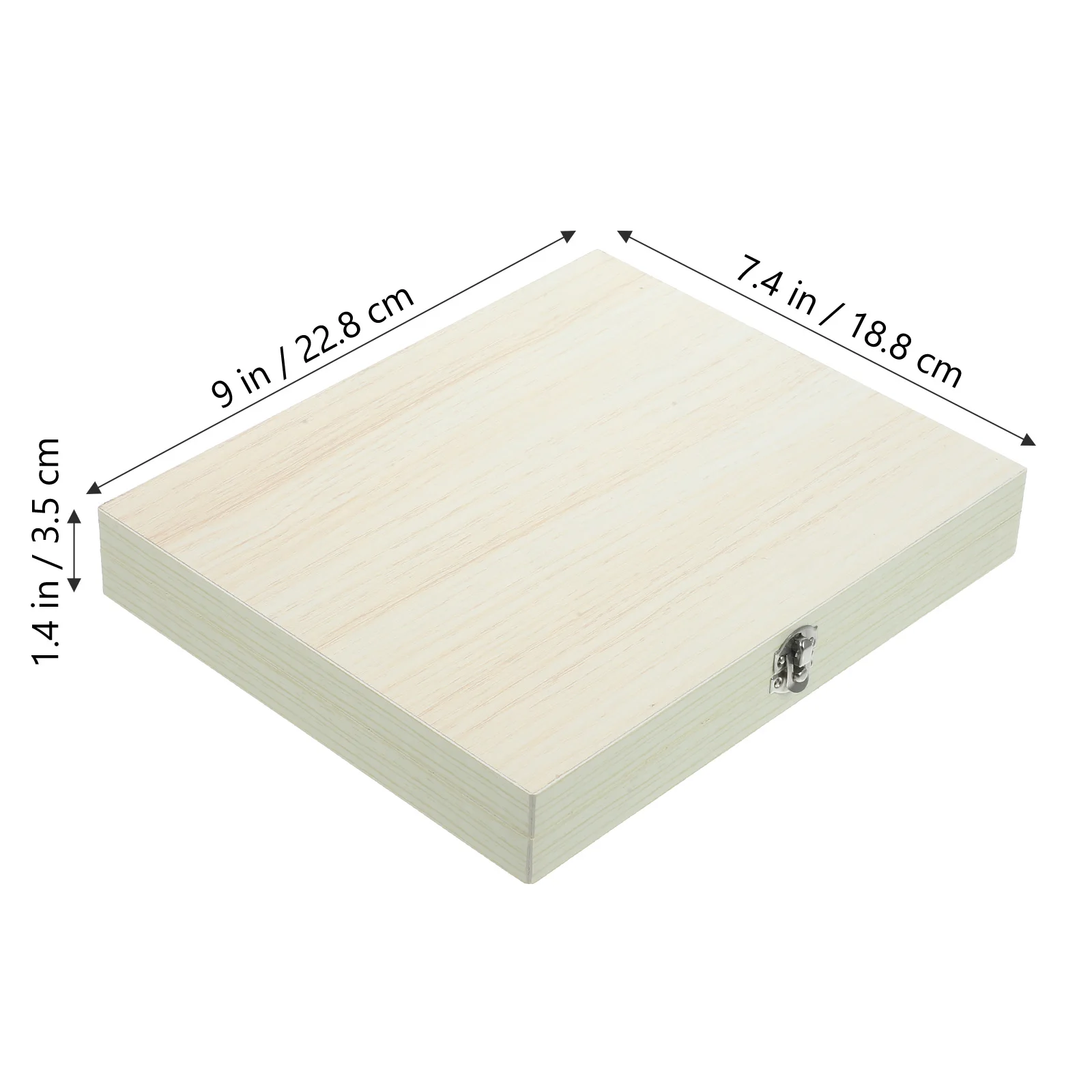 Wooden Slide Storage Box Large Capacity Biology Specimen Holder Microscope Slide Organizer Natural Wood Non-Oxidizing