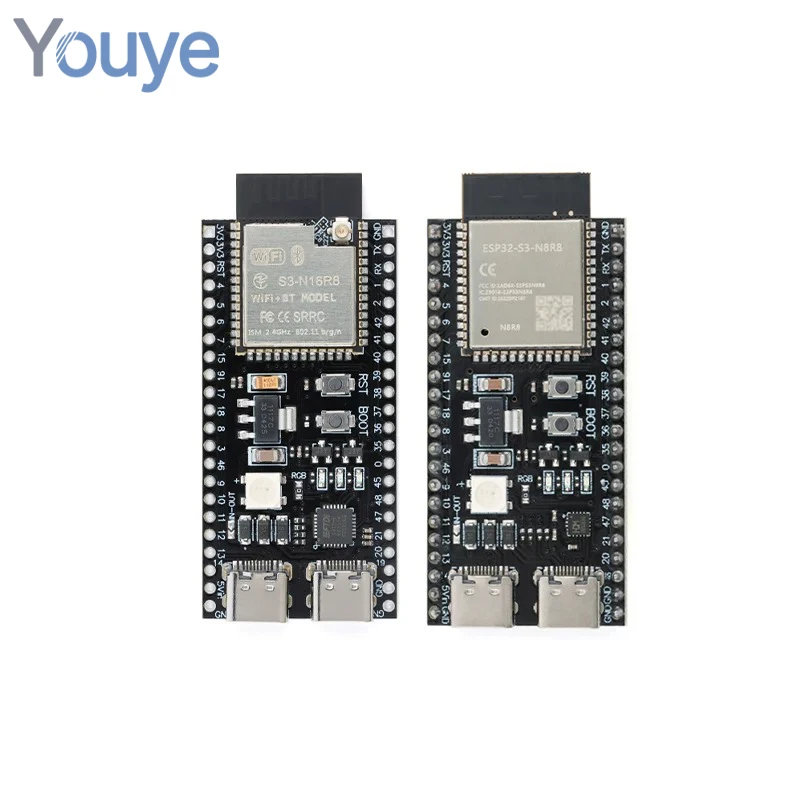 ESP32-S3 Dual Type-C Development Board CORE Board Onboard Esp32 S3 N16R8 N8R2 N8R8 Module With Antenna Base