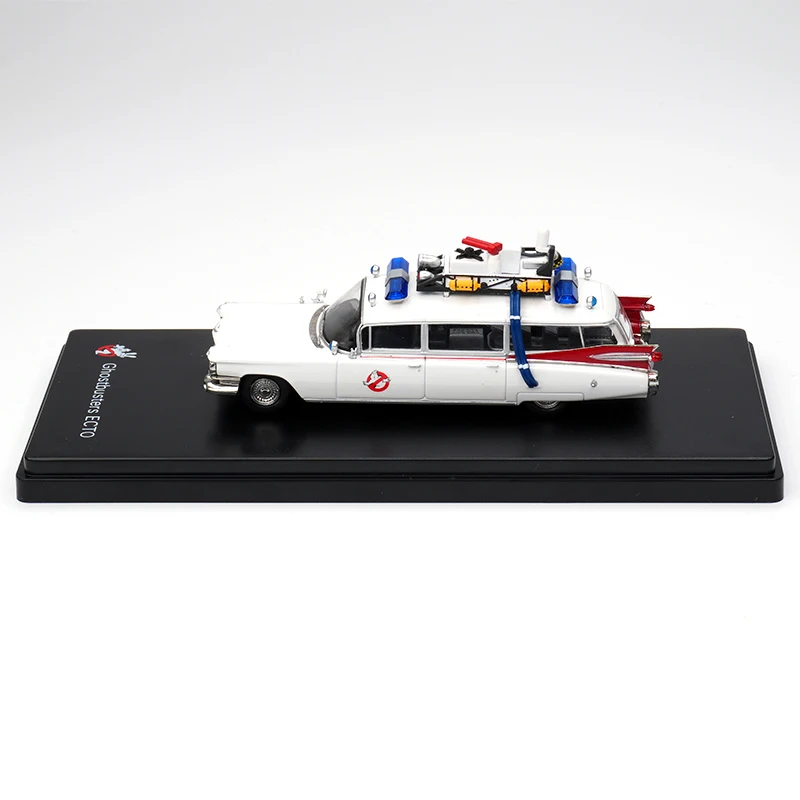 متوفر YS 1:64 جديد Ghostbuster Miller Meteor 1959 Ecto-1 Diecast مجموعة نماذج السيارة اللعب #4