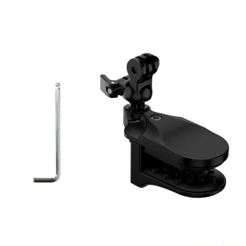 M5TD Helmets Chin Grip With Adjustable Opening 360 Degree Rotation Not Damaging Holds Up To 5kg MountFor Helmets Types