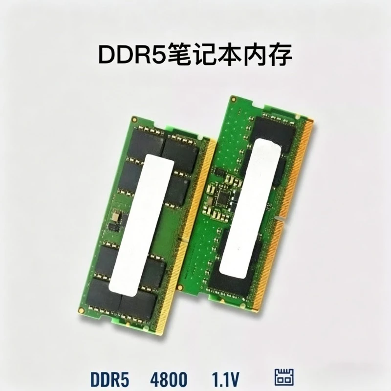 For DDR5 32GB 8GB 4800MHz Laptop  Dual Channel Gaming Overclocking Memory 1 pcs