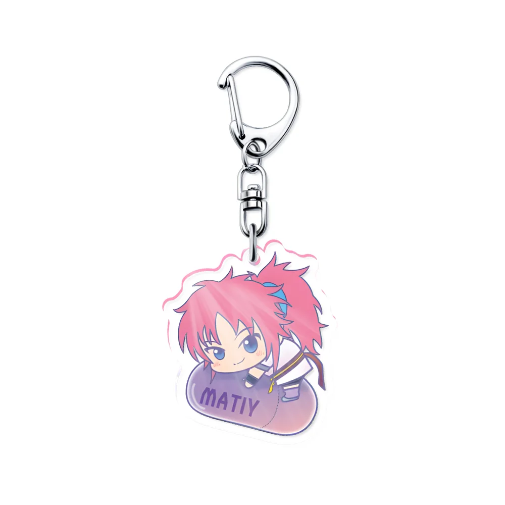 Hunter x Hunter Anime Peripheral Acrylic Pendant Schoolbag Charm Creative Jewelry Car Keychain Fashion Chaveiro Friends Gift