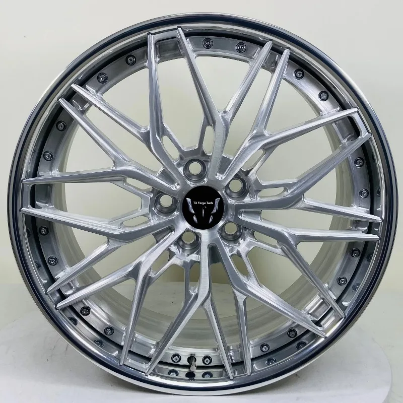 Factory Wholesale Sales Customize Forged Monoblock Wheels 15-24 Inch Car Rims Two Pieces Modified Alloy Forged Wheels