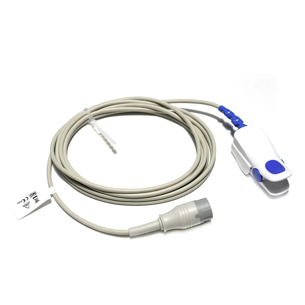 

Medical Consumables Compatible for Philipppss 25 Pin Efficia CM100 Spo2 Probes Adult Finger Sensors Efficia CM150 Spo2 Sensor