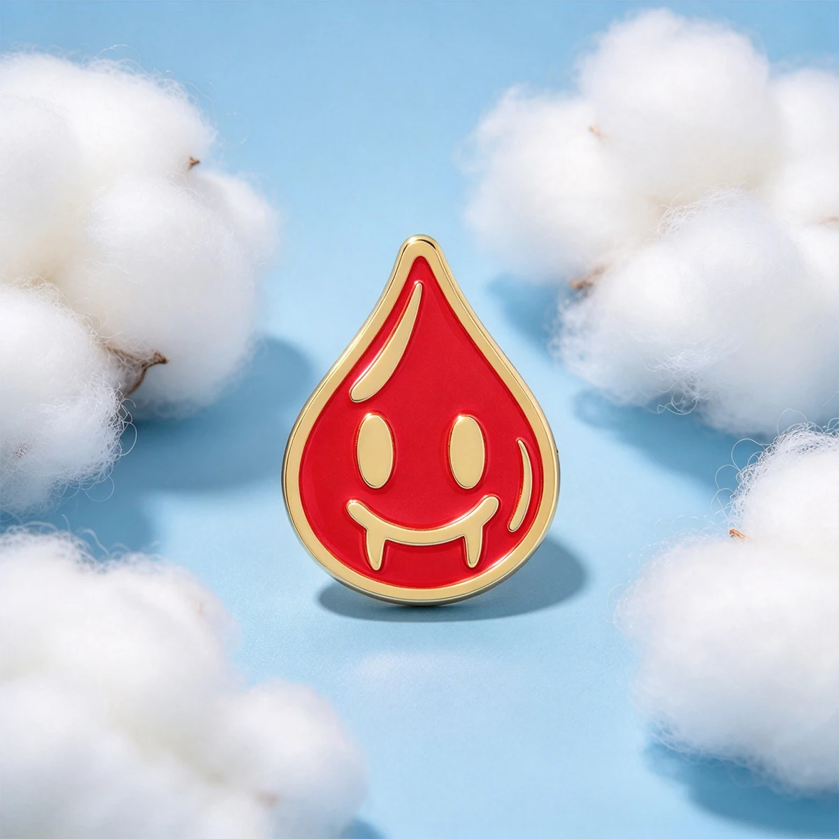 9pcs Vampire Blood Drop Enamel Lapel Pin Gothic Brooch Set Cartoon Metal Badge Jacket Backpack Decor Accessory Holiday Gifts