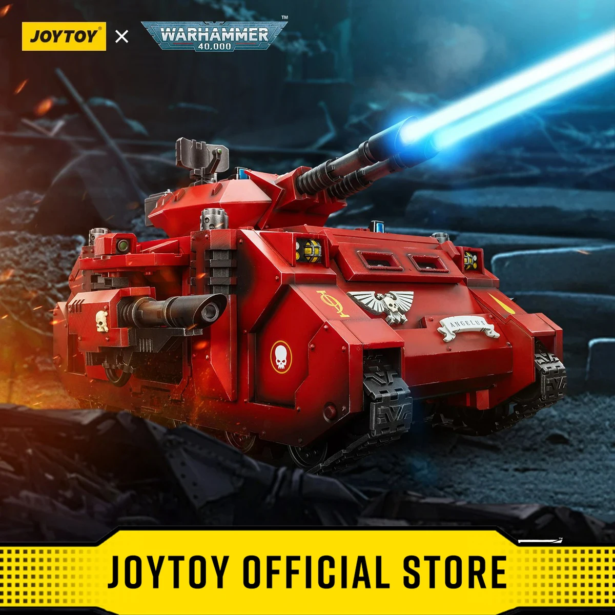 JOYTOY 1/18 Warhammer 40K شخصيات الحركة أنيمي الميكانيكية ملائكة الدم المفترس المدمر مع المكانات التوأم