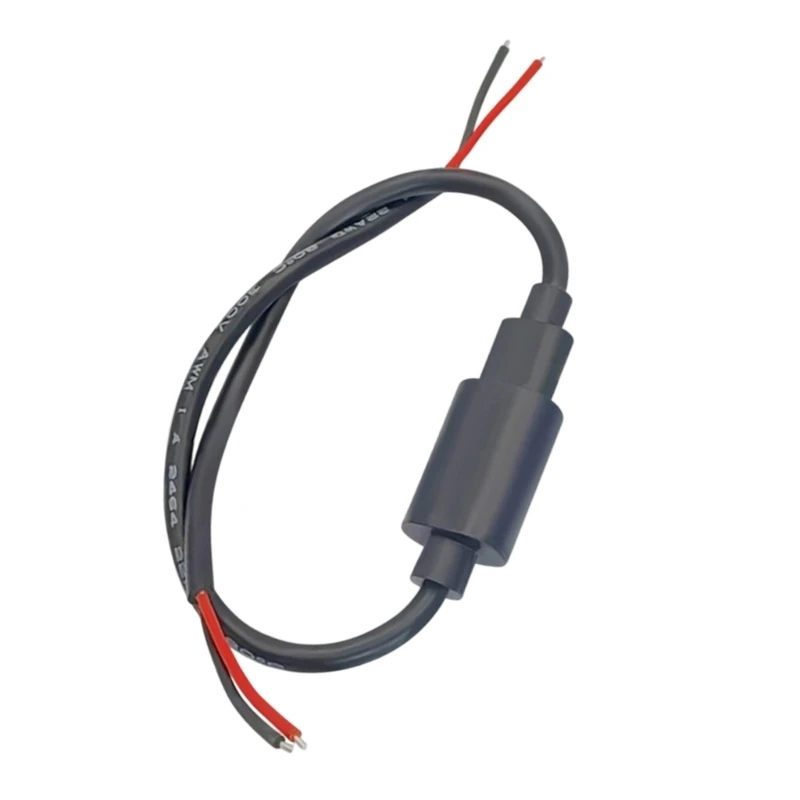 B03C Male and Female USB C to Bare Wire Power Pigtail Pair with Engineering-Plastic Housings and Exposed Ends for Direct