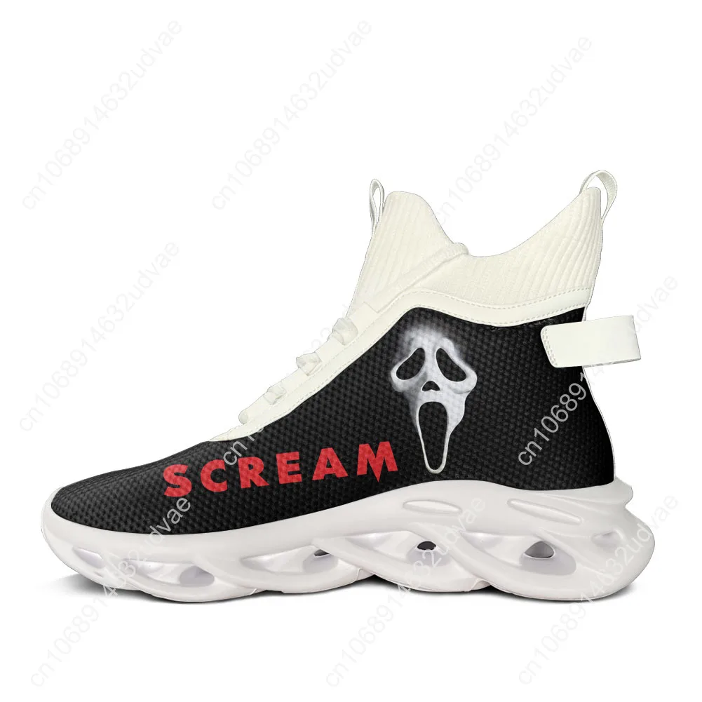 

Scream High Top Flats Sneakers Mens Womens billy Loomis Sports Running High Quality Shoes Sneaker Footwear Custom Shoe