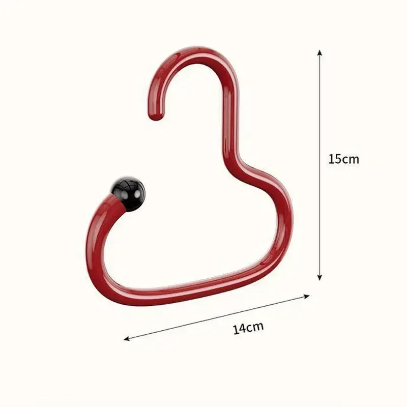 3/18 pçs cachecol circular de dopamina e suporte de exibição de gravata gancho multifuncional, adequado para armazenamento de quarto para lenços cremalheiras de gravata