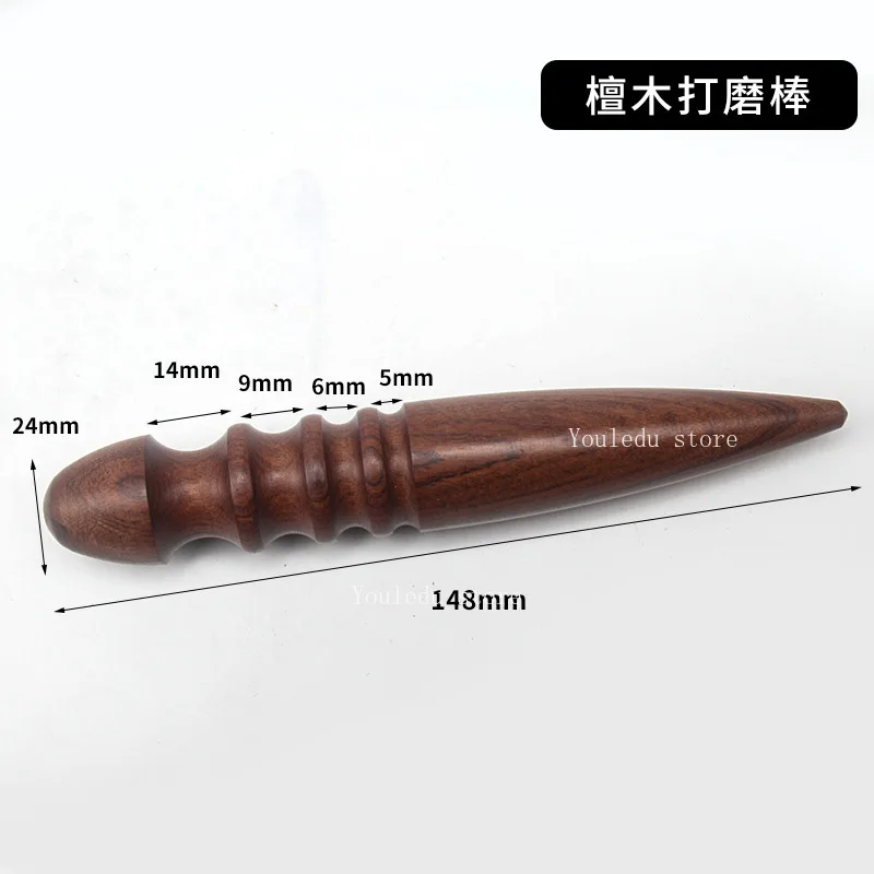 Apply To Leather Sandalwood Sander DIY Leather Tools, Wood Sander, Leather Edge Sander