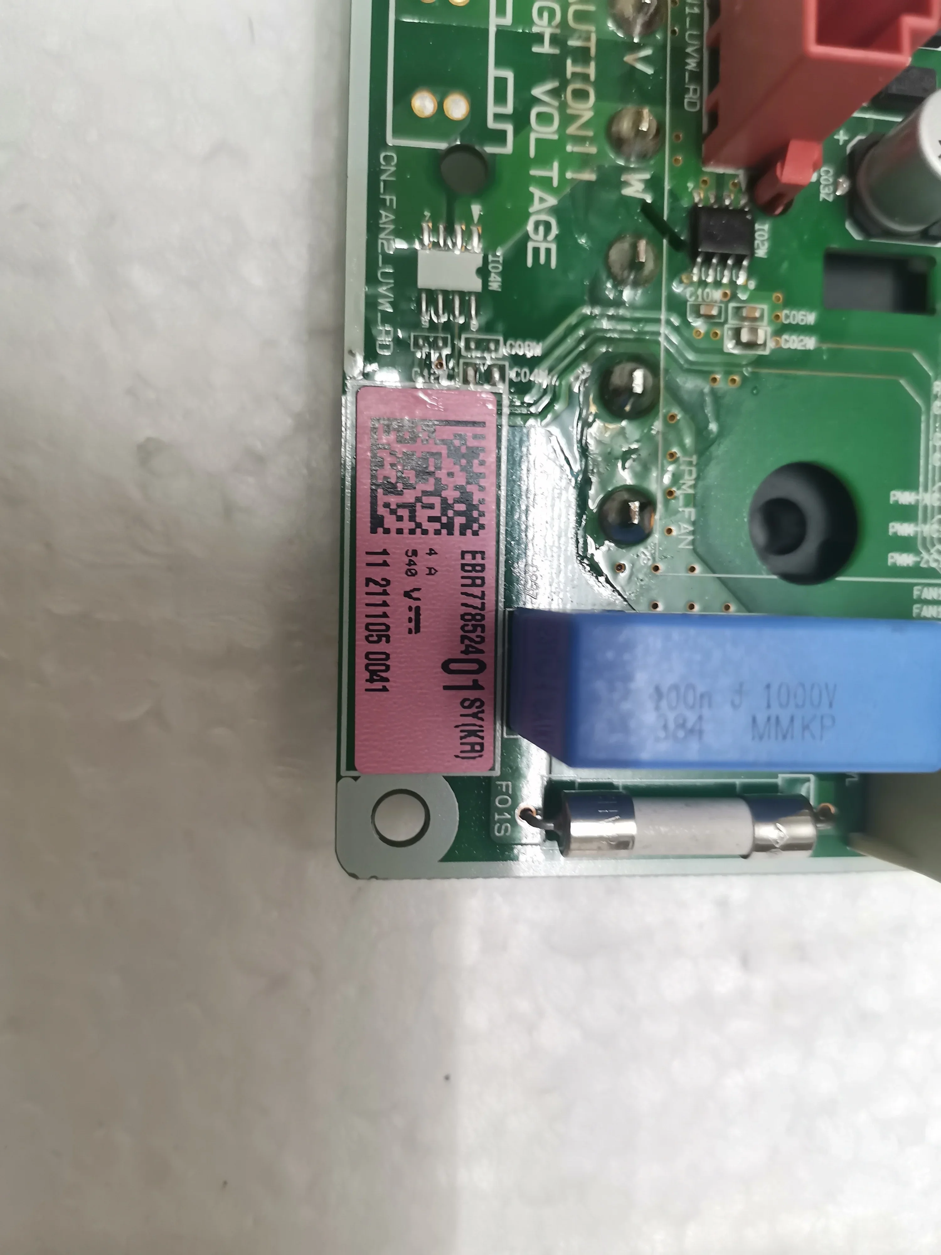 سوي لوحدة تحويل تردد تكييف الهواء EBR77852401 EBR77852407 EBR778524 EAX65605001 لوحة محرك جديدة