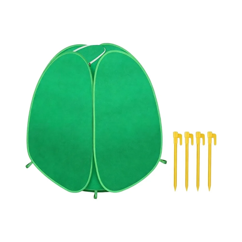 Winter Plant Cover Freeze Protection Shrub Cover Frost Ground Stakes Plant Tent For Outdoor Plant Freeze Protection Covers