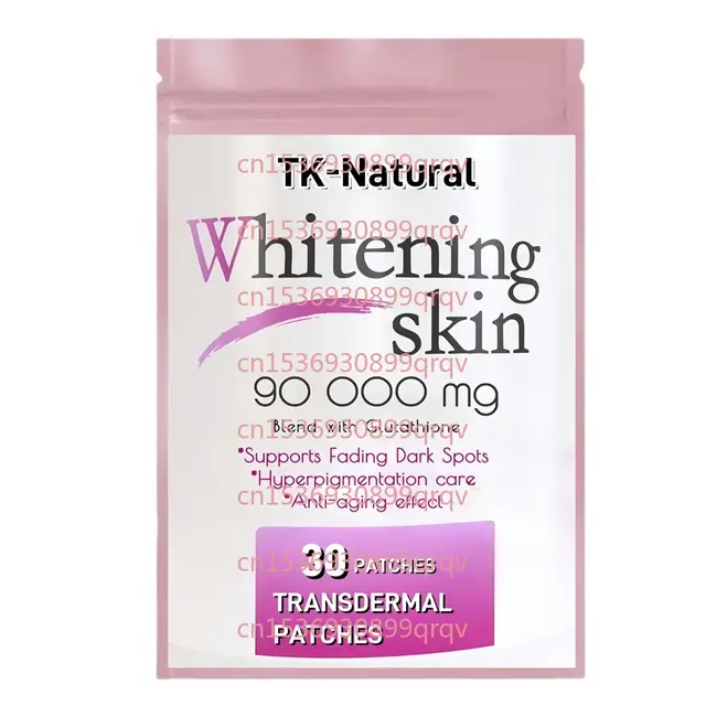 30 Patches Glutathione Whitening Transdermal Patches Skin Bleaching