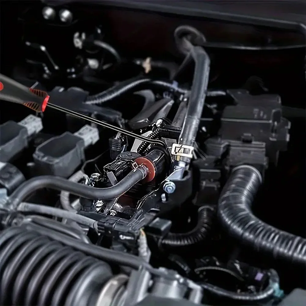 طقم خطاف صغير دقيق مع مكشطة مكون من 11 قطعة للخرطوم وإزالة الحشية وأعمال البيك اب