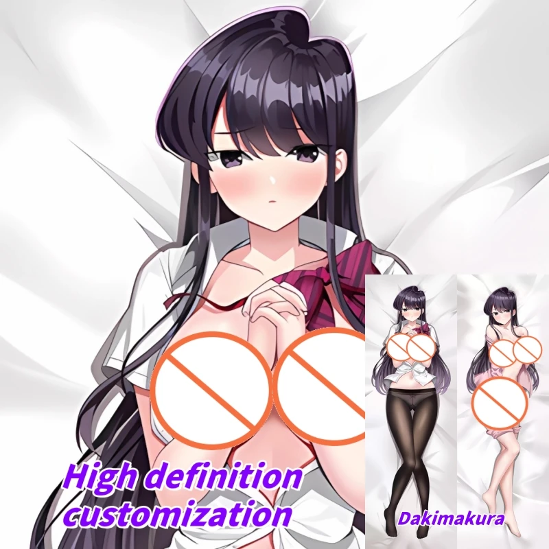 

Dakimakura Anime Komi Can't Communicate Komi Shouko Double-sided Print Life-size Body Pillow Cover Bedding Gifts