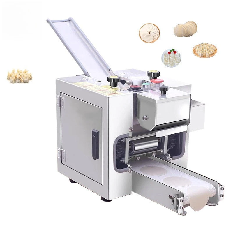 

Stainless Steel Imitation Automatic Handmade Dumpling Skin Machine Commercial Rolling Machine Dumpling Maker Wonton Machine