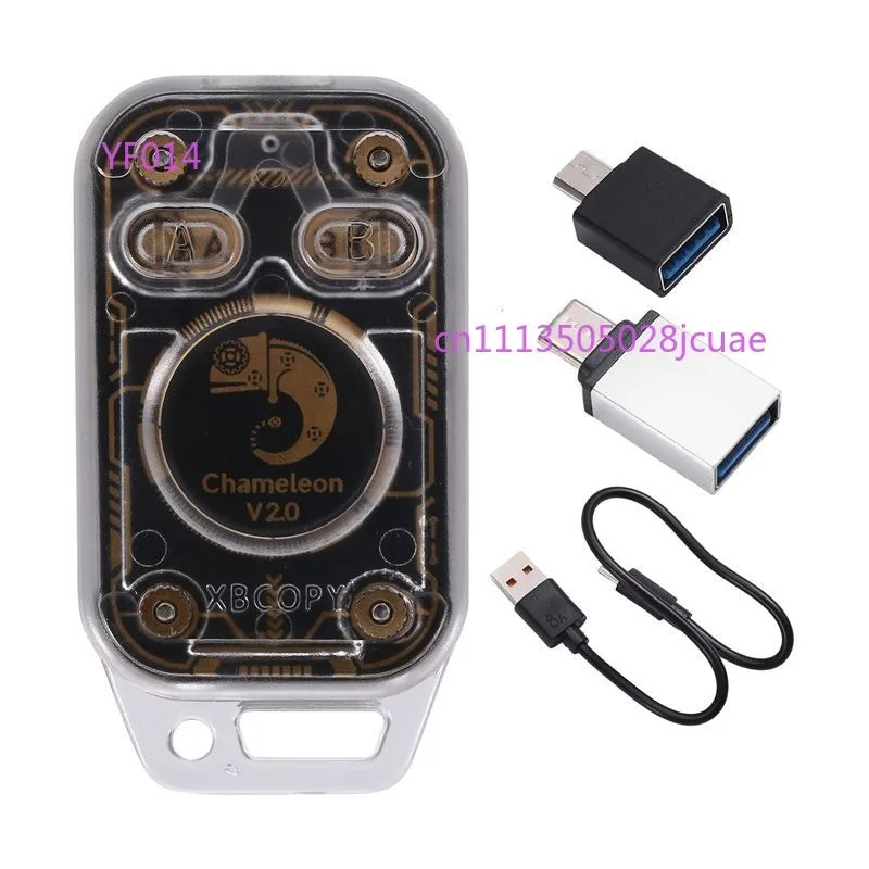 N82R Chameleon V2.0 RFID Smart Chip Reader Emulator 125Khz 13.56Mhz NFC Duplicator Card Decode Restart Function
