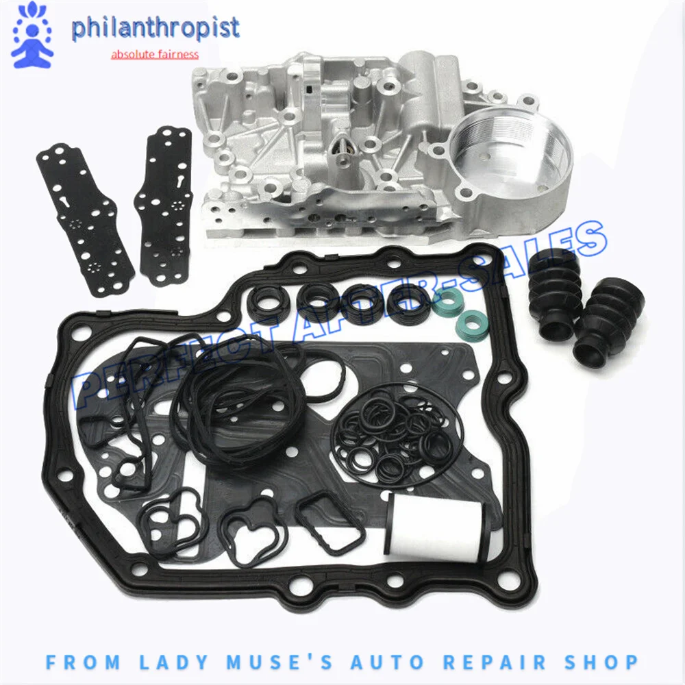 

Thick 4.6mm DQ200 0AM DSG Transmission Clutch Housing Overhaul Kit for AUDI VW OCW 7-SP 0AM325066AE 0AM325066AC 0AM325066C