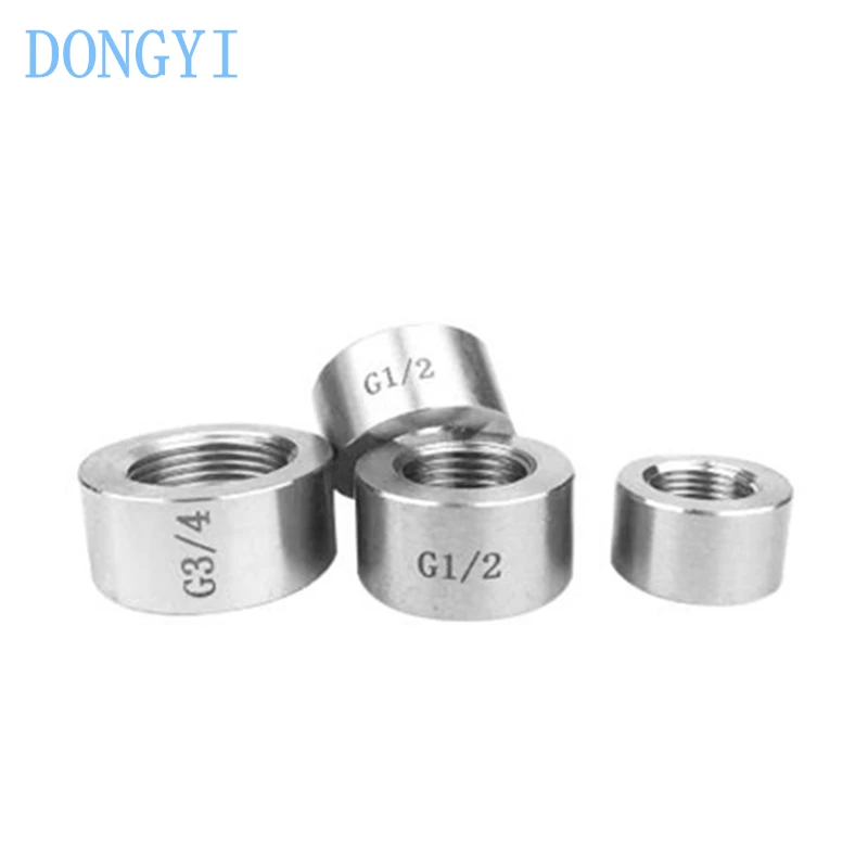 304 Stainless Steel Thickened Welded Base Pressure Gauge Plug G1/8 G1/4 G3/8 G1/2 G3/4 G1 G1-1/4 G1-1/2 G2