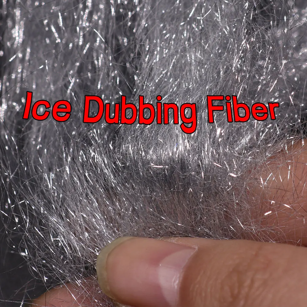 Bimoo 2Packs Ultra Fine Fly Tying Ice Dub for Nymph Scud Shrimp Body Dubbing Scud Dub Fly Tying Material For Trout Fishing Lures