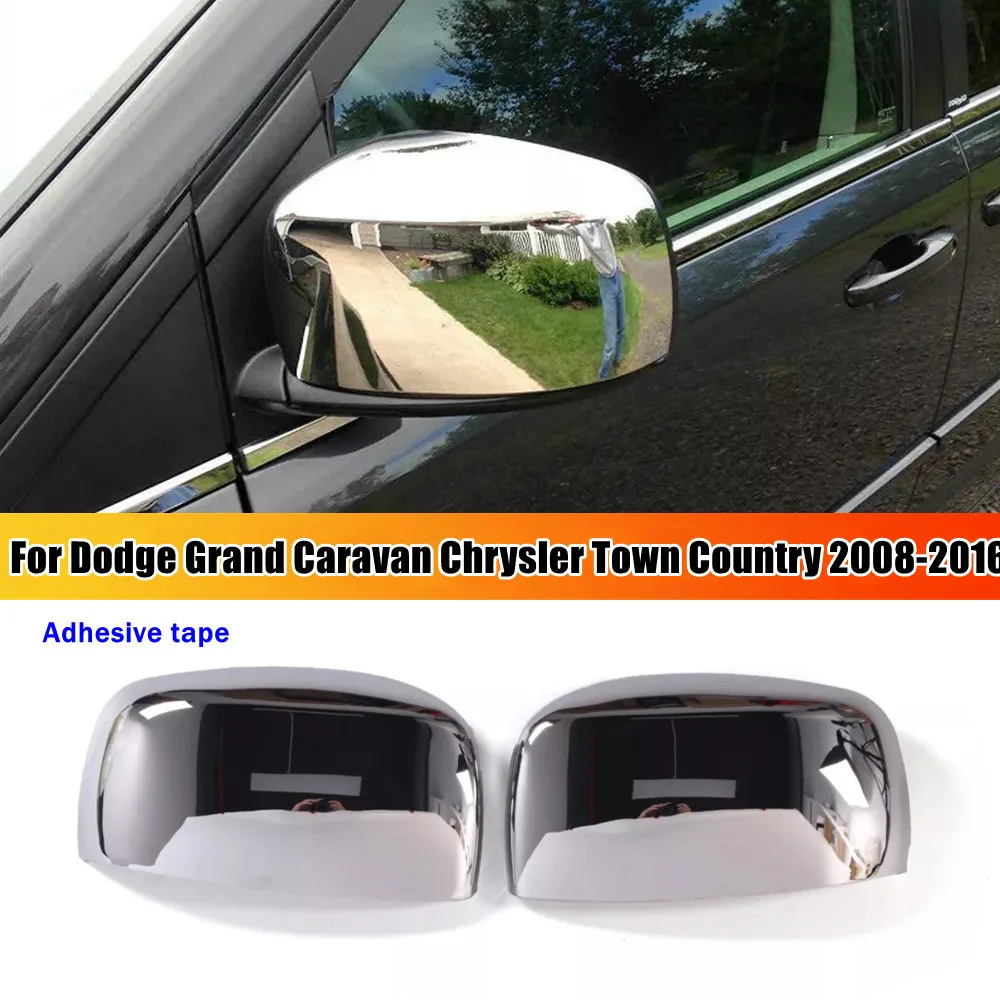 

2 шт. для Dodge Grand Caravan Chrysler Town Country 2008-2016 боковое зеркало заднего вида, крышка крыла, внешняя отделка, украшение автомобиля