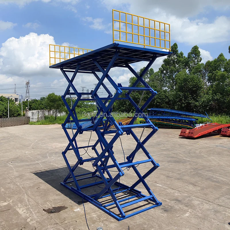 

12m Rough Terrain Self Propelled Track Scissor Lift Mobile Hydraulic Electric Lifting Scaffold Work Platform