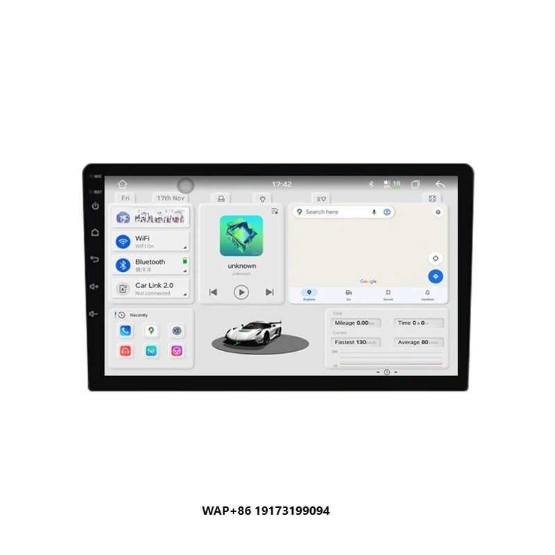 IPS 7870 9/10インチ 2K Android 13 GPSナビゲーション 5G WiFi 3DカーDVDラジオ マルチUIテーマシステム マルチメディアプレーヤー